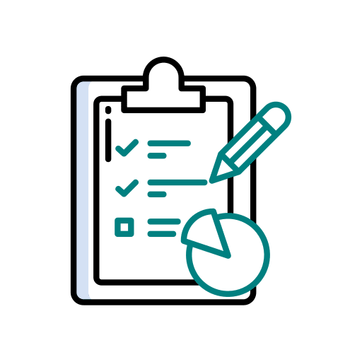 Transparent reporting icon