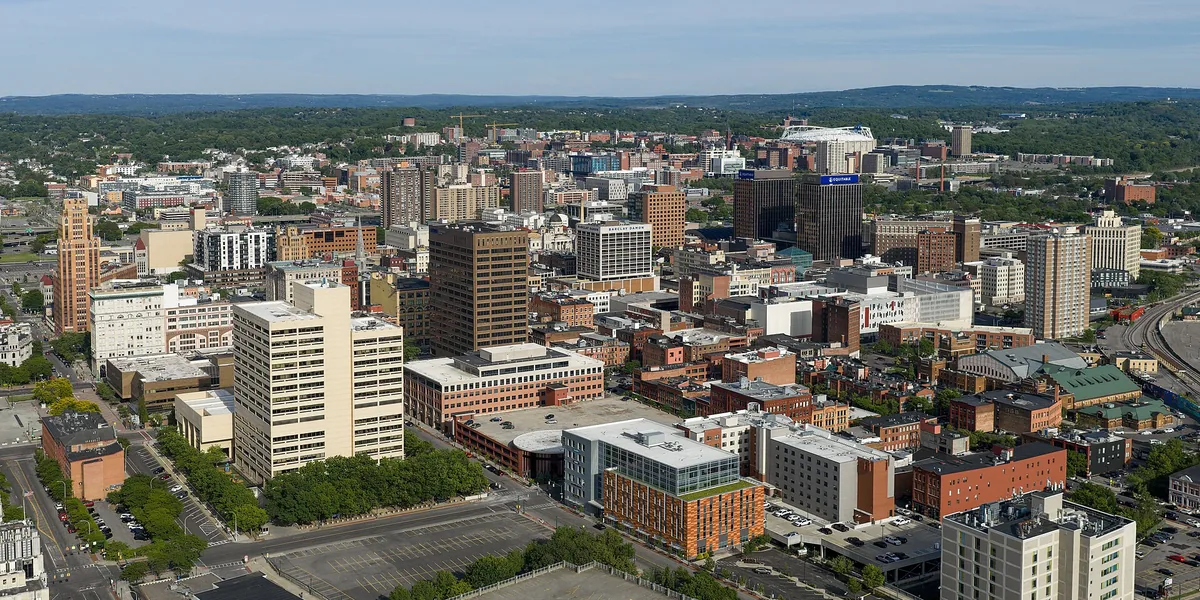 Downtown Syracuse, New York skyline